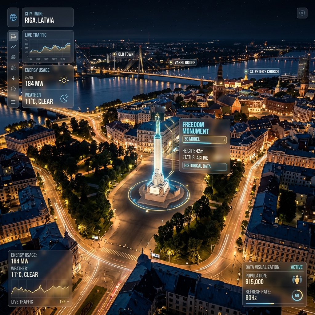 Modernizing Riga: My Vision for a Digital Twin City